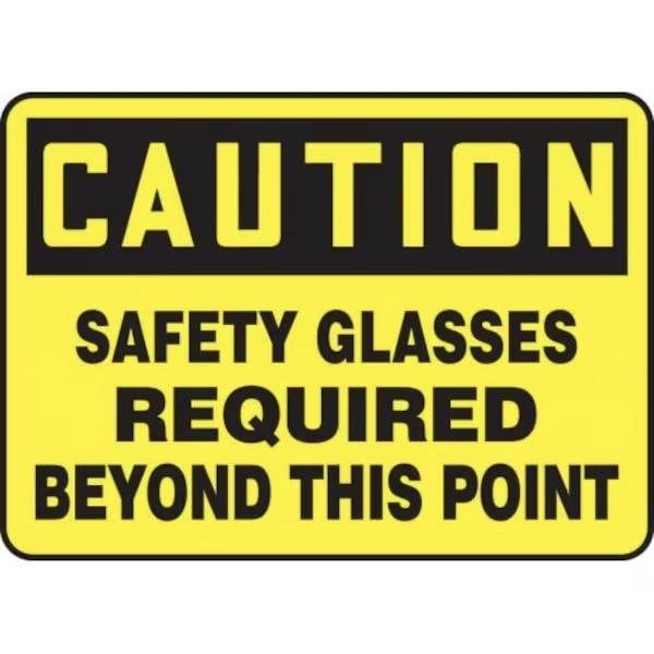 Accuform OSHA CAUTION Safety Sign SAFETY MPPE647XL MPPE647XL - main